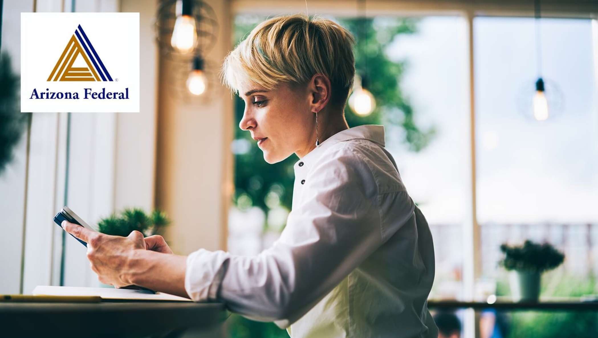 Arizona Federal customer applying for a loan with DocuSign.