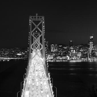 Skyline with bridge