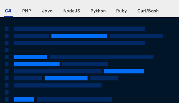 Screenshot of DocuSign APIs