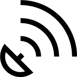 Satellite dish icon